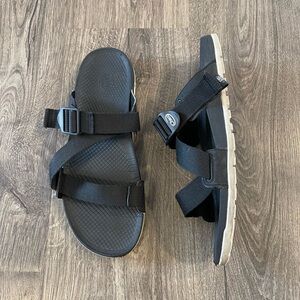 Chaco Sandals Lowdown Strap Slide Black Women’s size 11